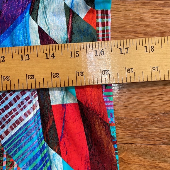 DonaJo Women Skort Eco Friendly Size 3 (16-18) XL Graphic Design Golf Zumba - Picture 5 of 8